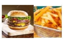 Double Cheeseburger Frites