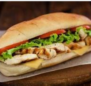 Sandwich Escalope de Poulet + Frites