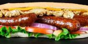 Sandwich Merguez + Frites